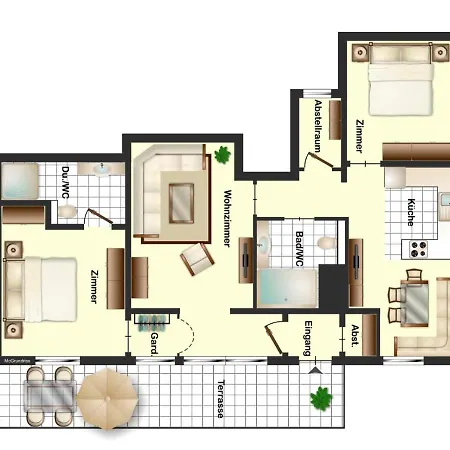 Enzian H Apartment Konigsleiten